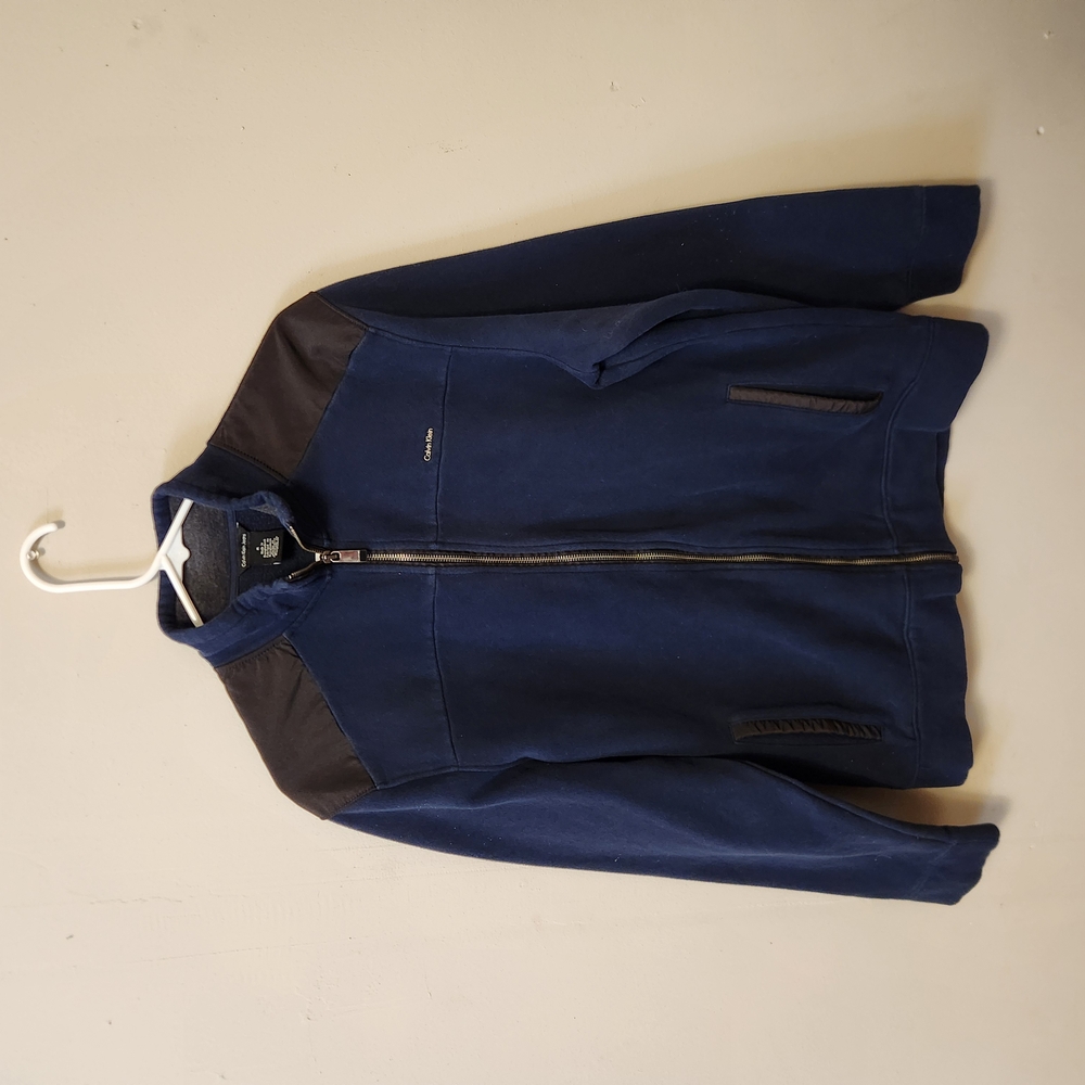 Men's Navy and Black Jacket